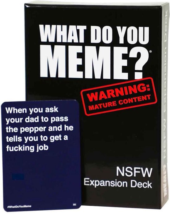 What Do You Meme? NSFW Pack Uitbreiding - Afbeelding 2